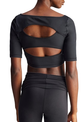 Crop top Stella McCartney - Noir