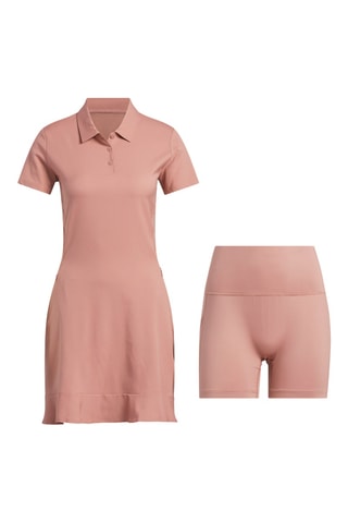 Robe polo et panty taille haute - Vieux rose