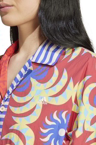 Chemise x FARM Rio - Rouge et bleu - Adidas