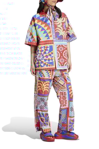 Chemise x FARM Rio - Rouge et bleu - Adidas