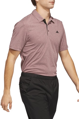 Polo de golf - Marron chiné