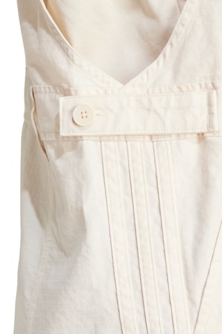 Salopette-short - Ecru