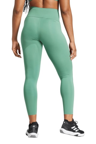 Legging 7/8 taille haute Optime Power - Vert clair - Adidas
