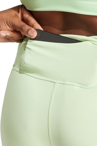 Legging d’entraînement 7/8 taille haute DailyRun - Vert clair