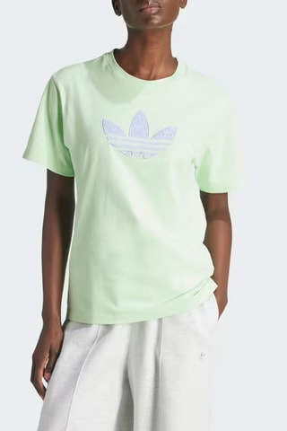 T-shirt standard Monogram - Vert d’eau