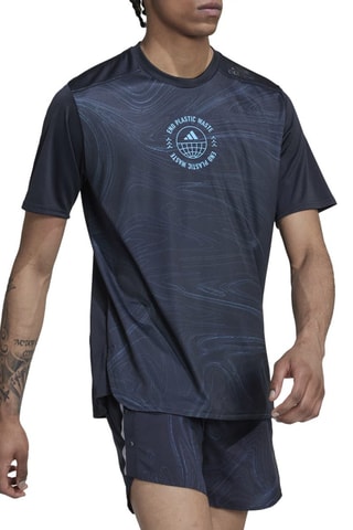 T-shirt de running D4R RTFO TEE Bleu marine