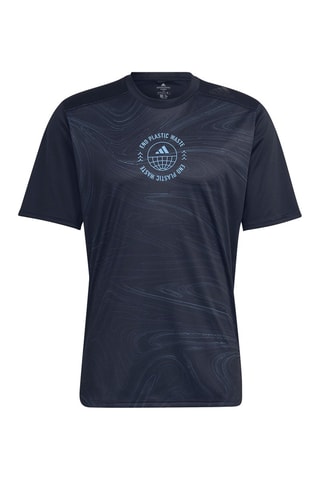 T-shirt de running D4R RTFO TEE Bleu marine