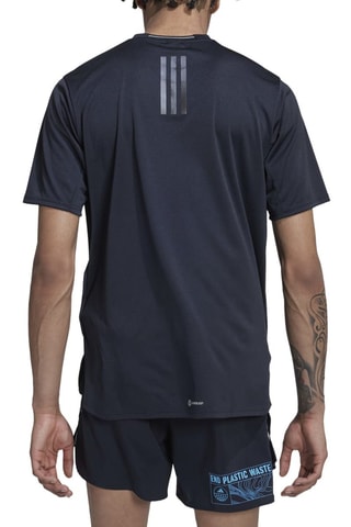 T-shirt de running D4R RTFO TEE Bleu marine