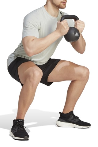 T-shirt slim d’entraînement Strength - Gris clair