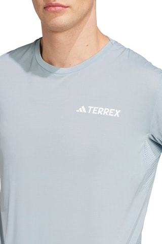 T-shirt regular de trail running Terrex Xperior - Gris clair