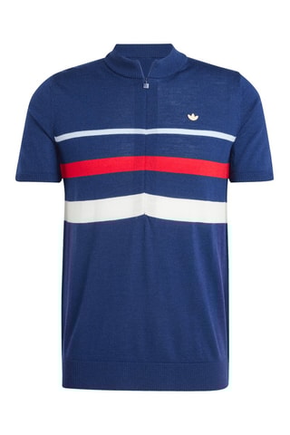 T-shirt en laine de mouton Premium - Bleu marine