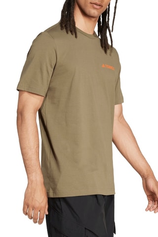 T-shirt de randonnée Terrex - Kaki