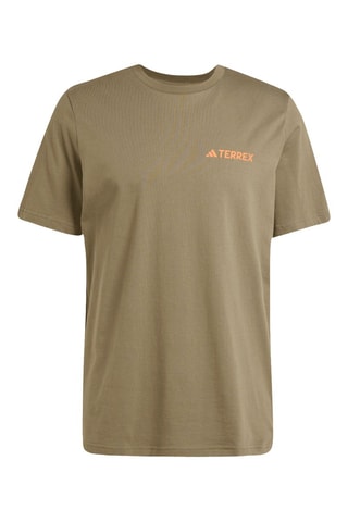 T-shirt de randonnée Terrex - Kaki