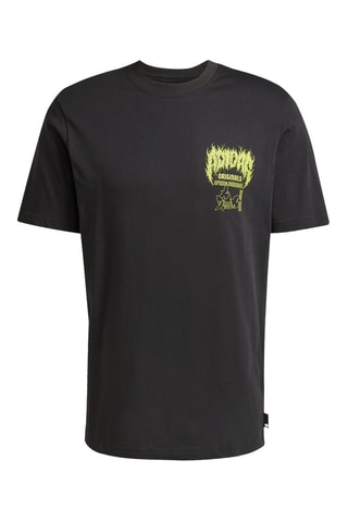 T-shirt - Noir et vert fluo