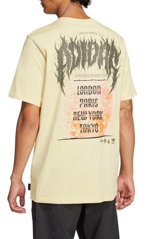 T-shirt - Ecru et anthracite