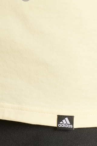 T-shirt regular Positivity - Jaune