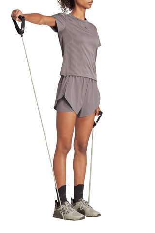 T-shirt d’entraînement HIIT Airchill - Marron