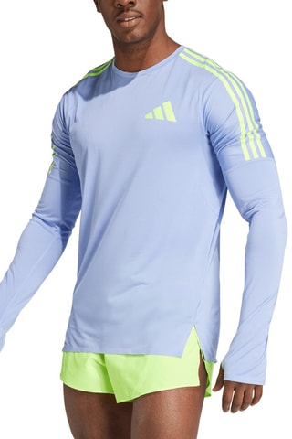 T-shirt slim de running Adizero Promo - Violet