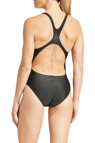 Maillot 1 pièce Big Bars - Noir