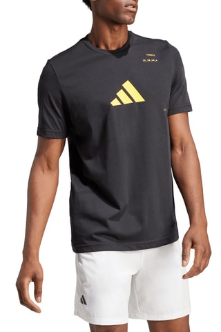 T-shirt de tennis - Noir - Adidas
