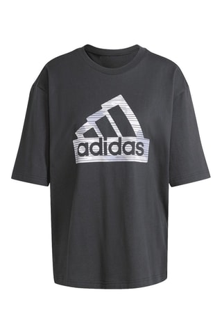 T-shirt ample Adiclub - Noir - Adidas