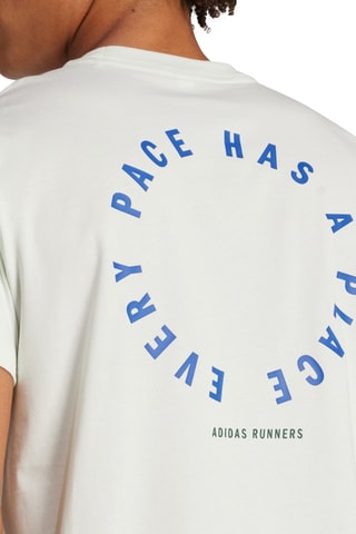 T-shirt de running Runners - Blanc - Adidas