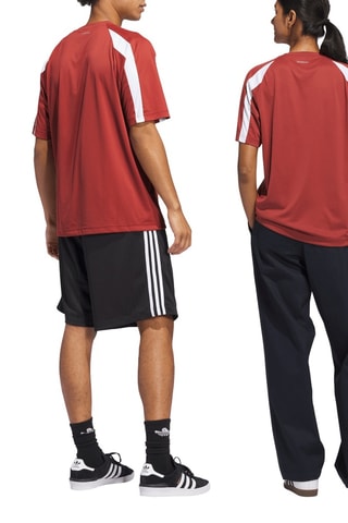 Maillot de skateboard Teamgeist - Rouge - Adidas