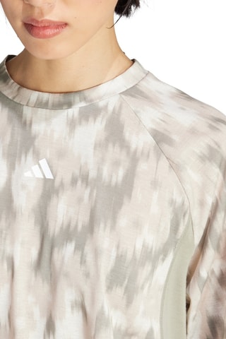 T-shirt d’entraînement tie and dye - Beige - Adidas