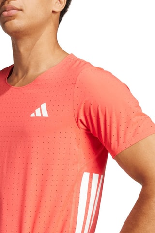 T-shirt slim de running Adizero - Corail - Adidas