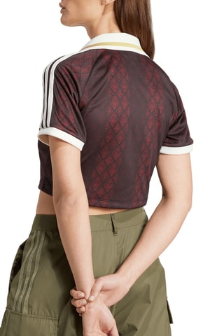 Maillot cropped - Marron