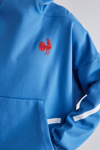 Sweat à capuche - Bleu