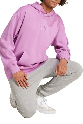 Sweat à capuche ALL SZN - Mauve