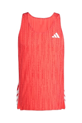 Débardeur de running - Rouge et blanc