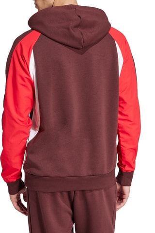 Sweat à capuche - Bordeaux