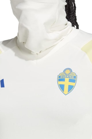 Sweat de football Ecru et jaune