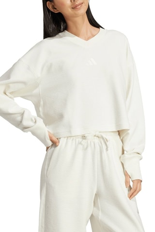 Sweat All Szn - Blanc - Adidas