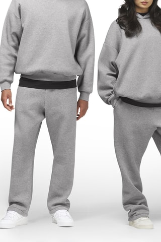 Sweat de basketball à capuche One - Gris clair chiné - Adidas