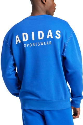 Sweat polaire All SZN - Bleu cobalt