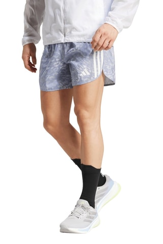 Short de running Own The Run - Bleu clair