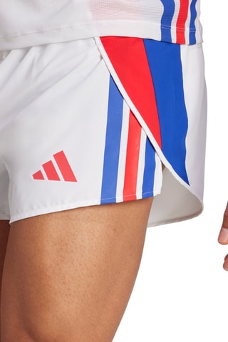 Short de running Adizero Retro - Blanc