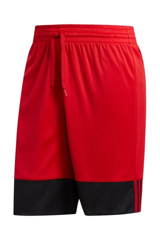 Short de basketball réversible 3G Speed - Rouge et noir