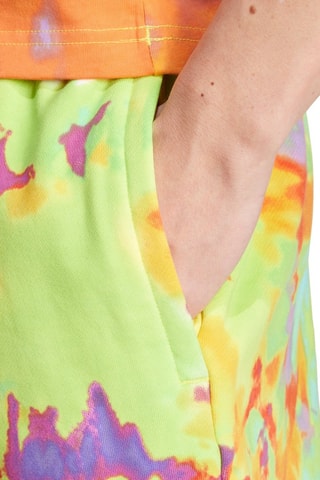 Short tie and dye - Jaune