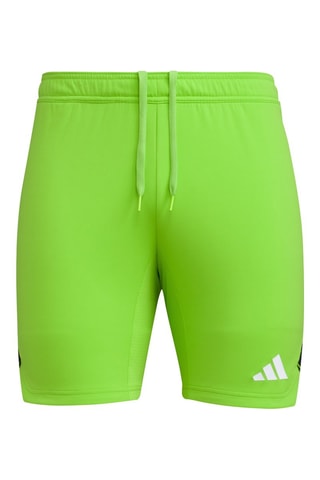 Short de football Tiro 23 - Vert fluo
