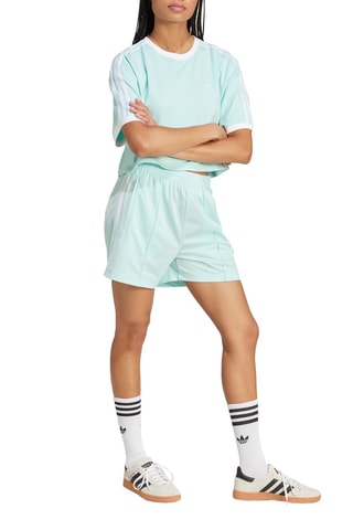 Short ample taille haute - Vert d'eau