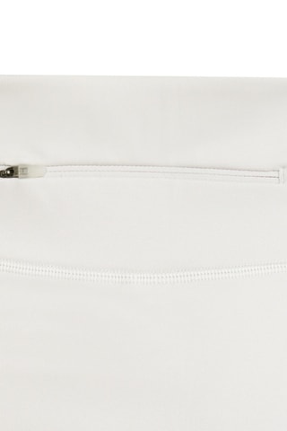 Jupe droite 2-en-1 taille haute Stella McCartney - Blanc
