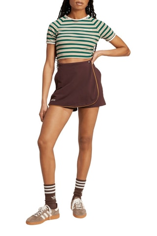 Jupe-short - Marron foncé