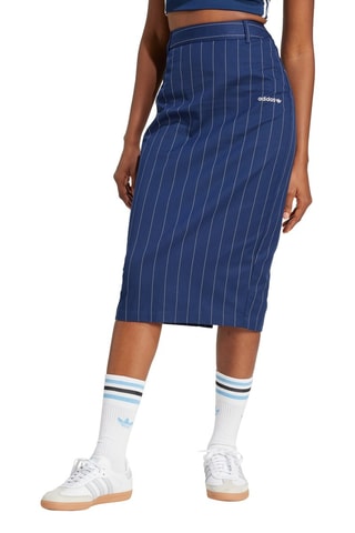 Jupe midi - Bleu marine - Adidas