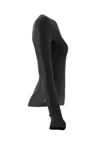 T-shirt slim de running Run Fast - Noir