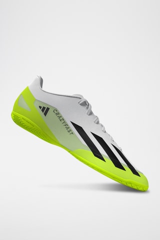 Chaussures de football intérieur X Crazyfast - Blanc