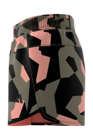 Short de fitness Pro Series - Noir et kaki